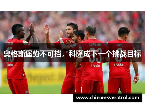 奥格斯堡势不可挡，科隆成下一个挑战目标
